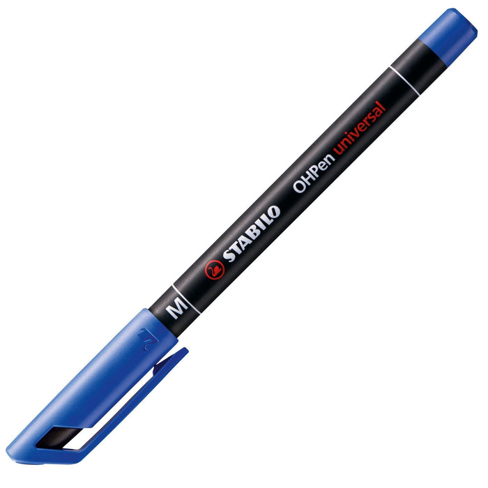 Stabilo Marcador Permanente Ohpen Universal M Punta Media 1.0mm Azul