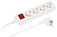 EAN 5715063307236 - Microconnect MC-GRU0043WS base múltiple 3 m 4 salidas AC Interior Blanco imagen 1
