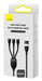 EAN 6932172608743 - Baseus CASS030101 cable USB 1,2 m USB A/USB C USB C/Micro-USB B/Lightning Negro imagen 3