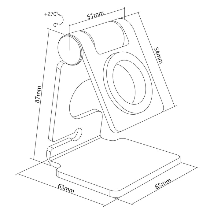 Soporte De Aluminio Inline Para Apple Watch