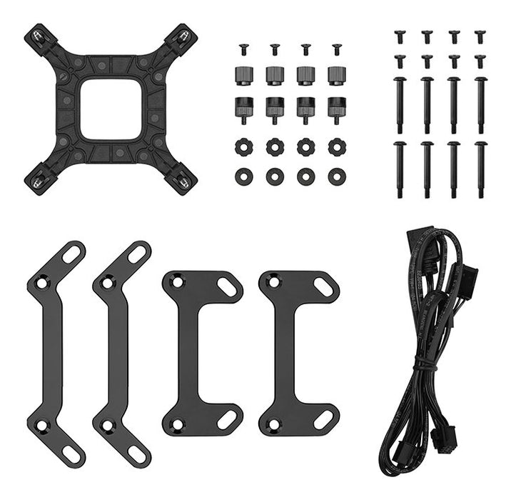 EAN 6933412729457 - DeepCool LM240 Procesador Kit de refrigeración líquida 12 cm Negro 1 pieza(s) imagen 5