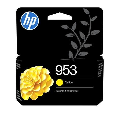 EAN 0199764693433 - HP 953 Yellow Original Ink Cartridge cartucho de tinta 1 pieza(s) Estándar imagen 1