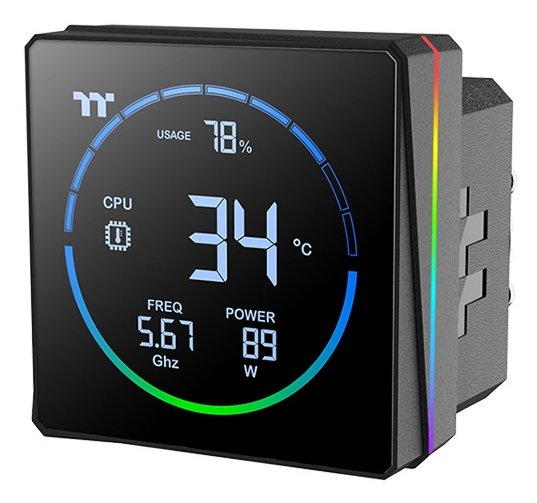 Refrigeración Líquida Cpu K Thermaltake Th360-S V3 Argb Sync Aio Negro