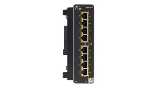 EAN 0889728205054 - Cisco IEM-3300-8P= switch Gestionado L2 Gigabit Ethernet (10/100/1000) Energía sobre Ethernet (PoE) Negro imagen 1