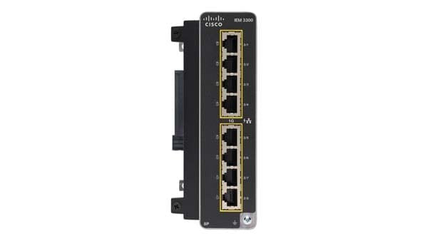 EAN 0889728205054 - Cisco IEM-3300-8P= switch Gestionado L2 Gigabit Ethernet (10/100/1000) Energía sobre Ethernet (PoE) Negro imagen 1