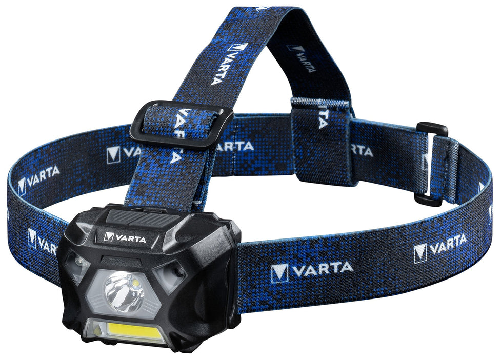 EAN 4008496996070 - Varta WORK FLEX MOTION SENSOR H20 Negro, Azul Linterna con cinta para cabeza LED imagen 3
