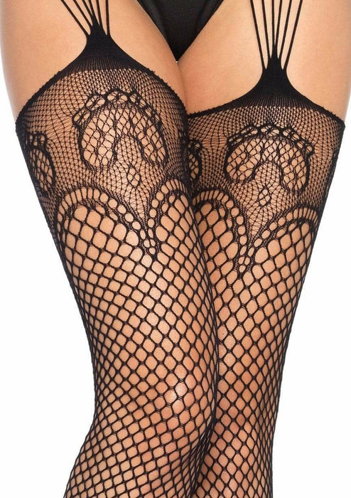 EAN 0714718503578 - Leg Avenue 1063_00122 pantis y media Negro imagen 3