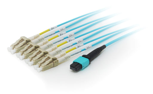EAN 4015867192559 - Equip 25556707 Cable de fibra óptica e InfiniBand 15 m MTP 4x LC Cian imagen 1