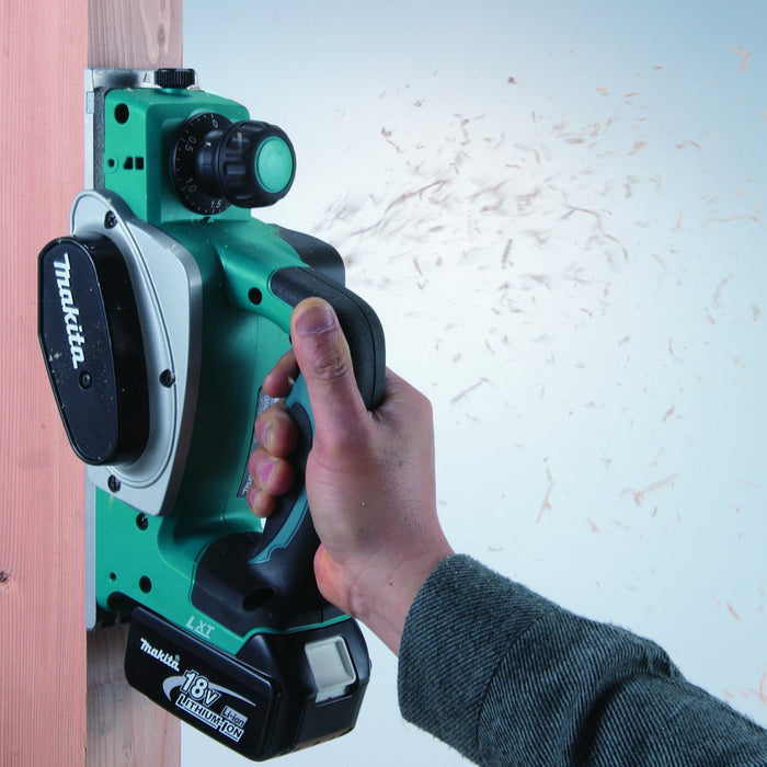 EAN 0088381662635 - Makita DKP180Z cepillo eléctrico manual Negro, Azul 14000 RPM imagen 2