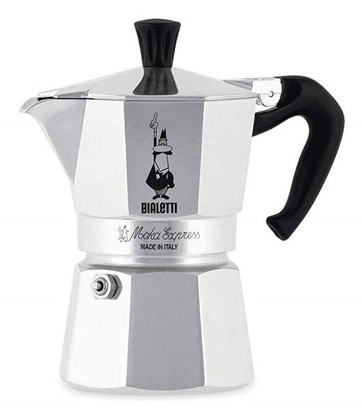 EAN 8006363011617 - Bialetti Moka Express Cafetera italiana 0,06 L Aluminio, Negro imagen 1