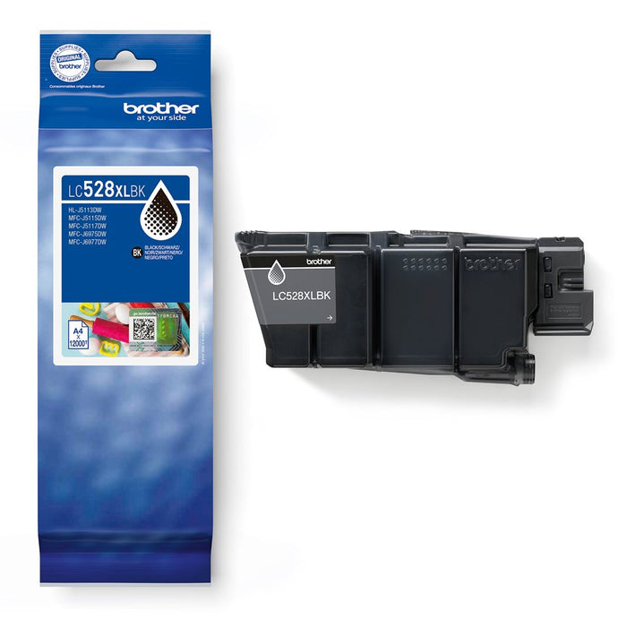 EAN 4977766847360 - Brother LC528XLBK cartucho de tinta 1 pieza(s) Original Ultra High Yield Negro imagen 4