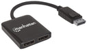 EAN 0766623207768 - Manhattan 207768 divisor de video DisplayPort 2x DisplayPort imagen 2