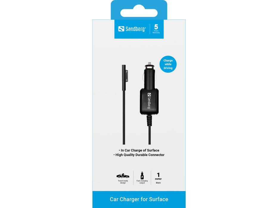 EAN 5705730441004 - Sandberg 441-00 cargador de dispositivo móvil Portátil Negro Encendedor de cigarrillos Auto imagen 2