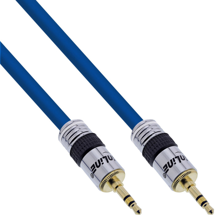 Cable De Audio Premium Inline De 3,5 Mm Estéreo Macho A Macho De 2 M