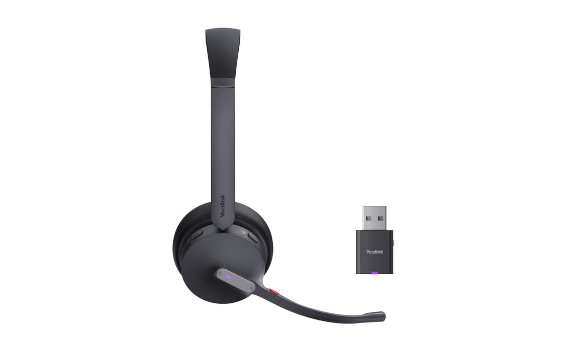 Auriculares Yealink Wh64 Hybrid Dual Teams, Negros, Variante Teams, Modos Dect Y Bluetooth Wh64 Hybrid Dual Teams