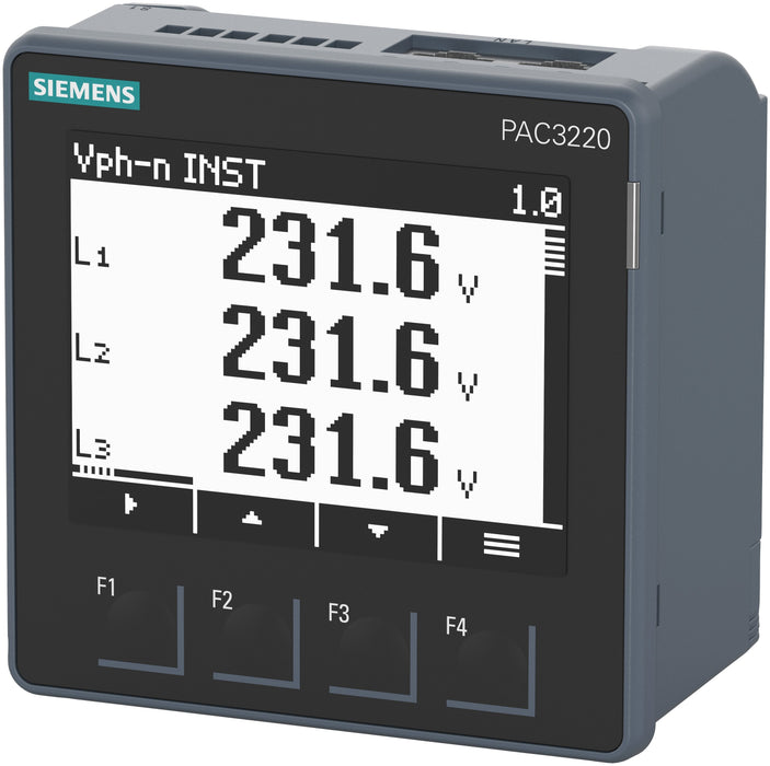Siemens Sentron, 7km3220-0ba01-1da0 Messgert, 7km Pac3220