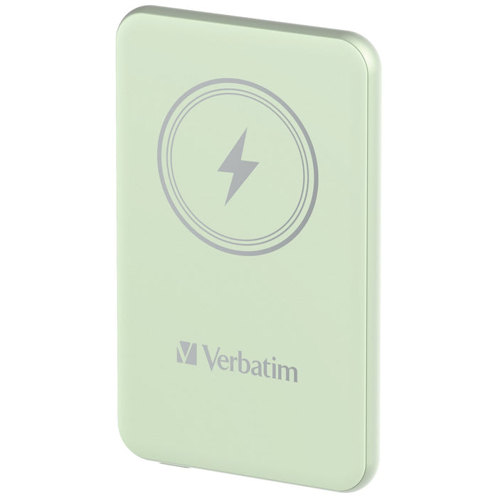 EAN 0023942322412 - Verbatim Charge 'n' Go Polímero de litio 5000 mAh Cargador inalámbrico Verde imagen 1