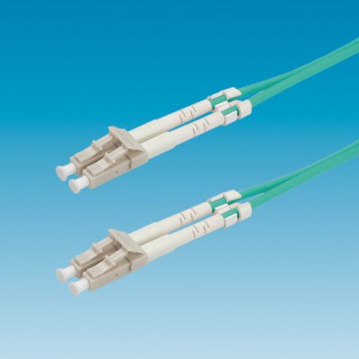 Roline Lwl-Cable 50 125um Om3 Lc Lc Low-Loss-Stecker Trkis 5m