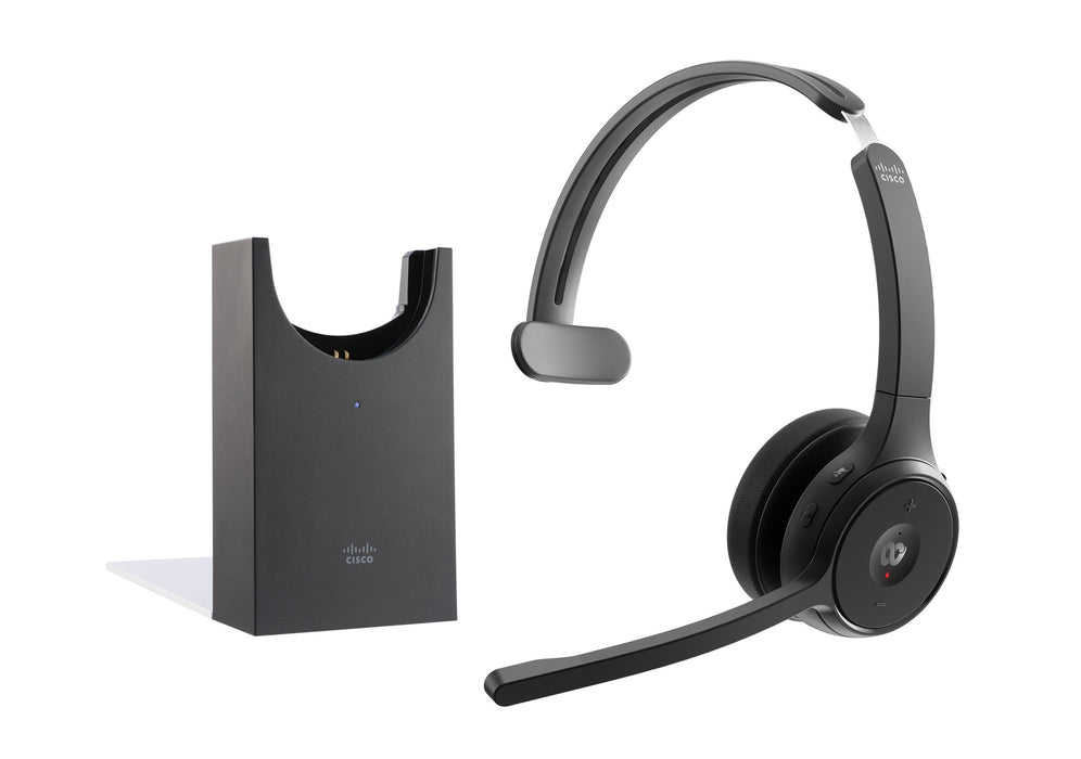 EAN 0889728428286 - Cisco HS-WL-721-BUNAS-C auricular y casco Auriculares Inalámbrico Diadema Oficina/Centro de llamadas Blue imagen 1