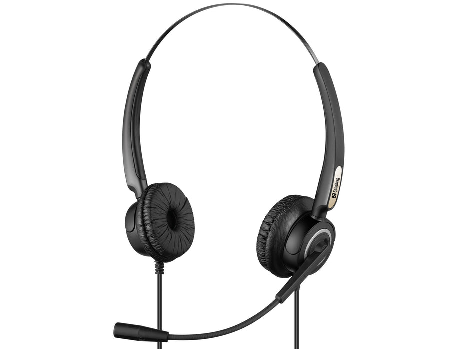 EAN 5705730126130 - Sandberg 126-13 auricular y casco Auriculares Alámbrico Diadema Oficina/Centro de llamadas USB tipo A Neg imagen 1