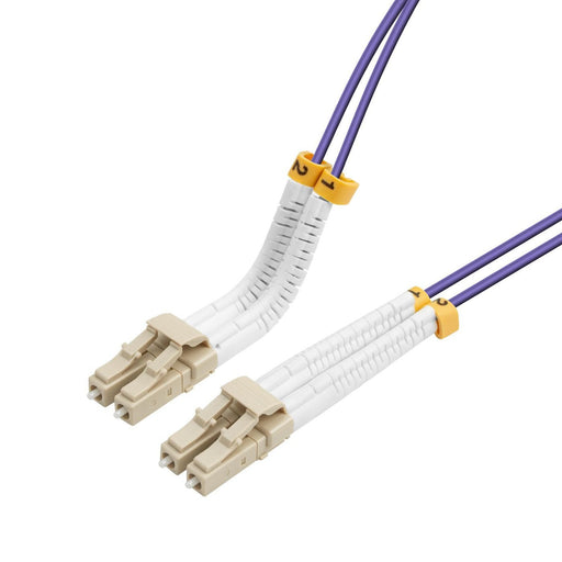 EAN 5715063505977 - Lanview LVO231810-FLEX Cable de fibra óptica e InfiniBand 1 m LC LC/LC Púrpura imagen 1