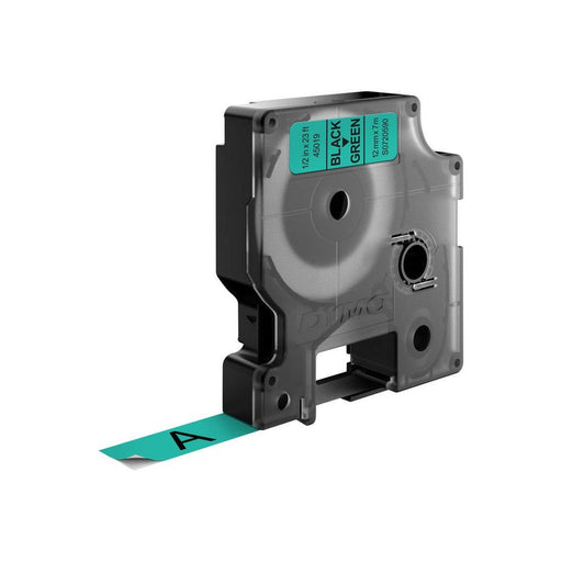 EAN 5411313450195 - DYMO D1 Standard - Black on Green - 12mm cinta para impresora de etiquetas imagen 1