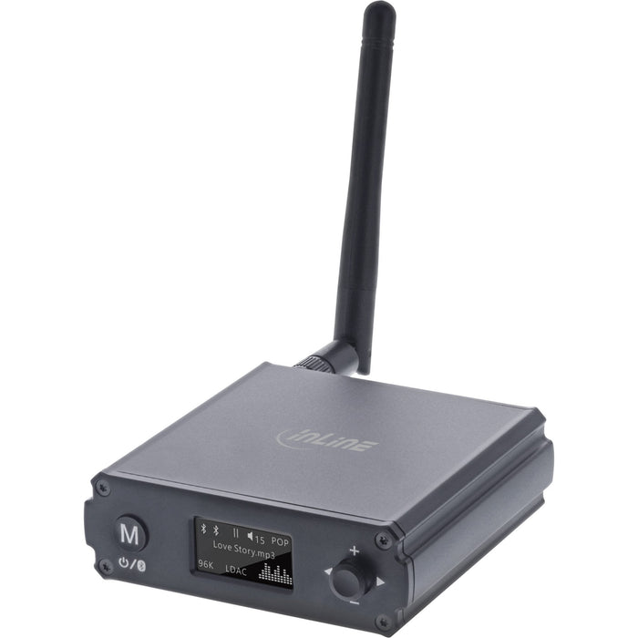 Inline® Bluetooth 5.1 Hifi Receiver & Usb Dac, With Lcd
