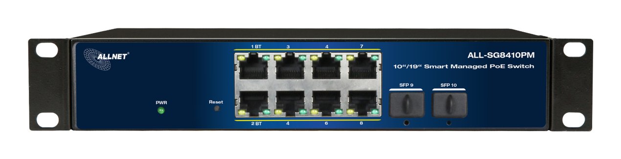 EAN 4038816129963 - ALLNET 221669 Gestionado L2 Gigabit Ethernet (10/100/1000) Energía sobre Ethernet (PoE) Negro imagen 3