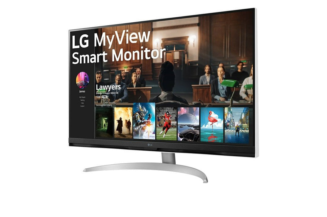 EAN 8806084847010 - LG 32SQ700S-W pantalla para PC 81,3 cm (32") 3840 x 2160 Pixeles 4K Ultra HD LCD Blanco imagen 2