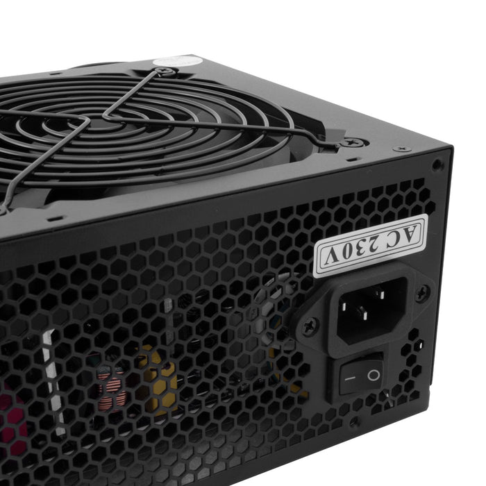 EAN 8437012429307 - CoolBox COO-FAPW2-750 unidad de fuente de alimentación 20+4 pin ATX Negro imagen 4