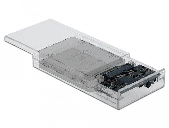 Delock Caja Externa  2 X 2.5" Sata Hdd / Ssd Usb Type-C