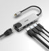 EAN 0790069447884 - D-Link DUB-M520 base para portátil y replicador de puertos Alámbrico Thunderbolt 3 Aluminio imagen 3