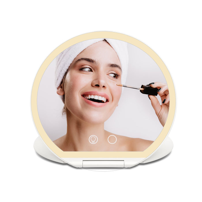 EAN 8055176402259 - Girmi BE03 espejo para maquillaje Independiente Alrededor Blanco imagen 3