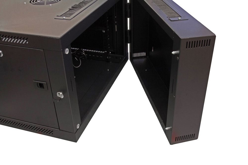 Armario Rack  Alcasa Gc-R0013 9u Bastidor De Pared Negro, Azul