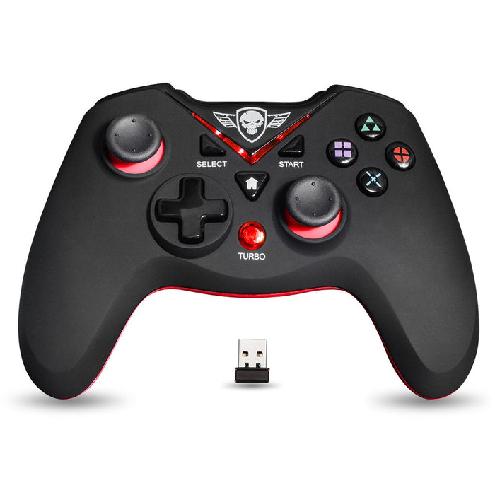 Spirit Of Gamer Gamepad Xgp Player Wireless 12 Botones Vibracion Compatible Pc/Ps3 Inalambrico 2.4 Ghz BateraA 600mah