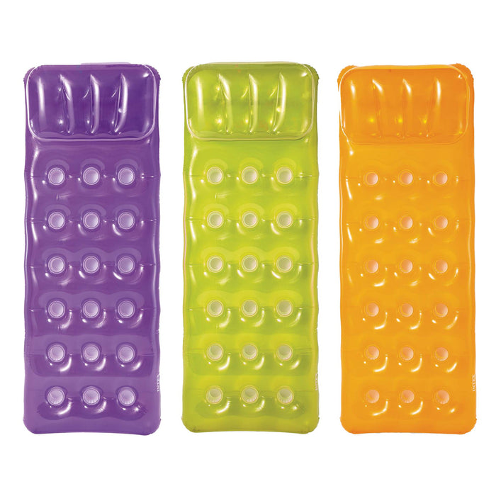 EAN 6941057408880 - Intex 58890 flotador para piscina y playa Colores surtidos Monocromo Vinilo Colchón flotante imagen 1
