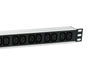 EAN 4015867238554 - Equip 333318 unidad de distribución de energía (PDU) 12 salidas AC 1U Negro, Plata imagen 3