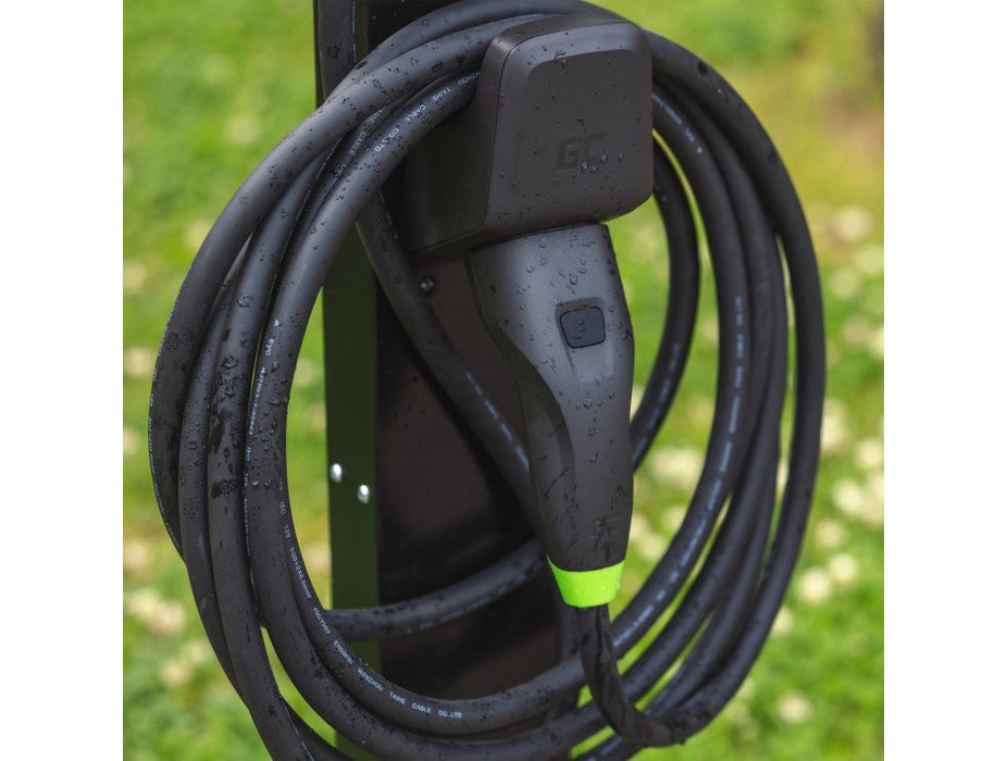 Green Cell Evgcakhh1 Habu Holder Soporte De Cable De Carga Ev Para Enchufe Tipo 2