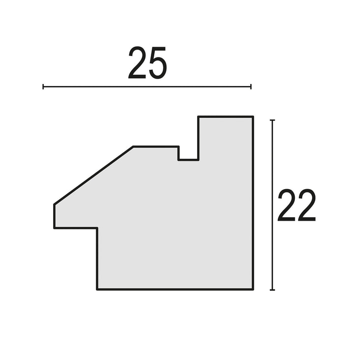 Zep Bologna Cream          15x20 Mdf  Rahmen               Bg668c