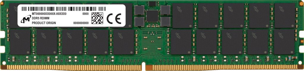 EAN 0649528936912 - Micron MTC40F2046S1RC48BR módulo de memoria 64 GB 1 x 64 GB DDR5 288-pin DIMM ECC imagen 1