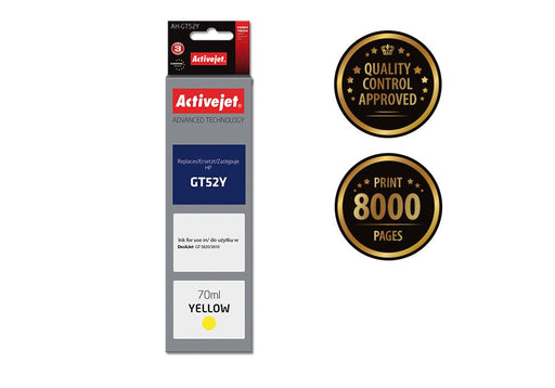 EAN 5901443110767 - Activejet AH-GT52Y cartucho de tinta 1 pieza(s) Compatible Alto rendimiento (XL) imagen 2