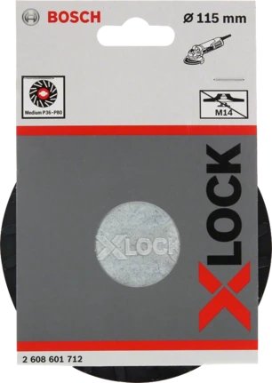 EAN 3165140938488 - Bosch 2 608 601 712 accesorio para amoladora angular Almohadilla de apoyo imagen 2