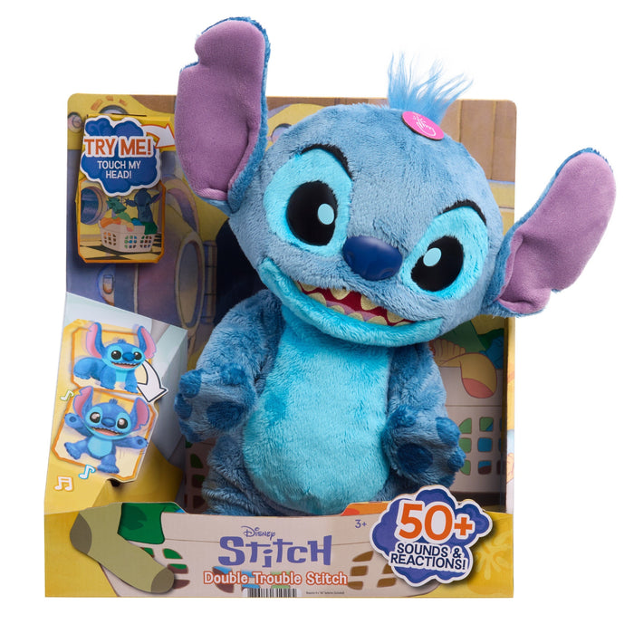 Peluche Interactivo Double Trouble Stitch Disney