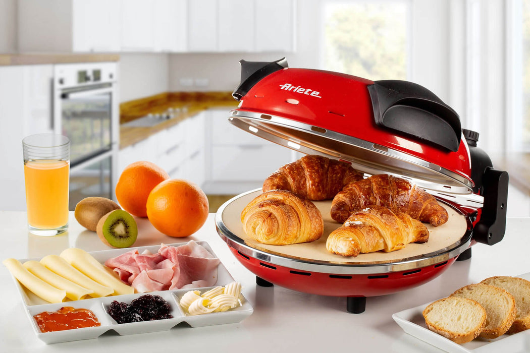 EAN 8003705116702 - Ariete 0909/10 fabricante de pizza y hornos 1 Pizza(s) 1200 W Rojo imagen 8