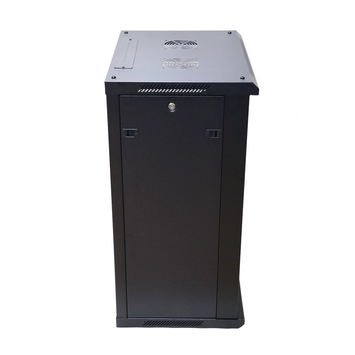 EAN 5903148916880 - Extralink 18U 600X600 WALL-MOUNTED RACKMOUNT CABINET BLACK Bastidor de pared imagen 3