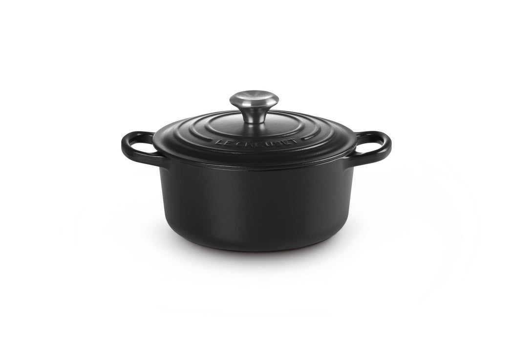 Le Creuset Bräter Signature Rund 18cm Negro