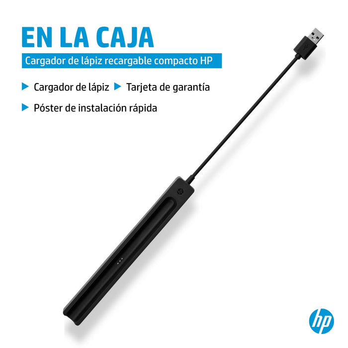 EAN 0196188424278 - HP Slim Rechargeable Pen Charger Stylus (lápiz digital) Negro USB Interior imagen 8