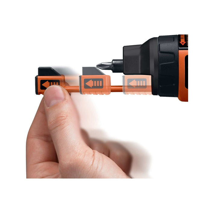 EAN 5035048641132 - Black & Decker BDCHD18K-QW taladro 1400 RPM Sin llave Negro, Naranja imagen 9