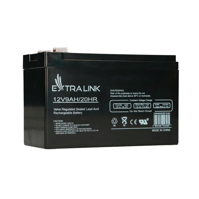 Extralink Akumulator Battery Accumulator Agm 12v 9ah Sealed Lead Acid (Vrla)