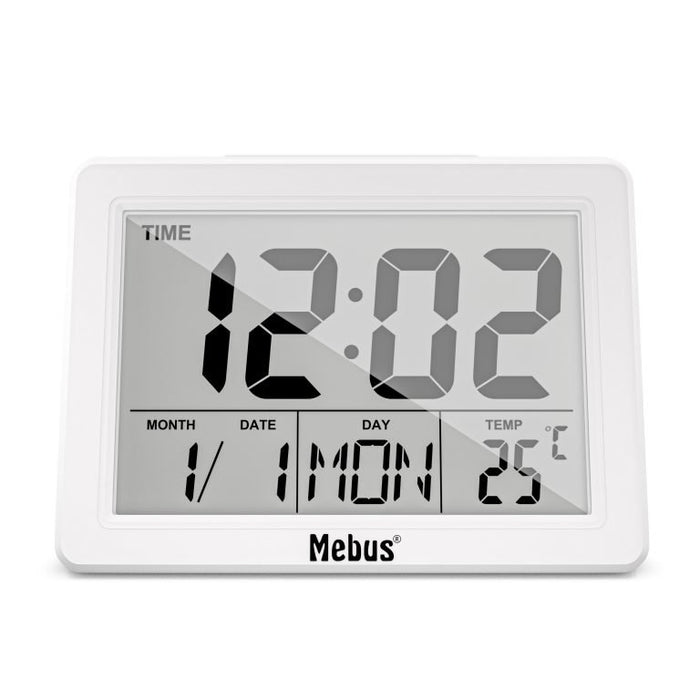 EAN 4007218257383 - Mebus 25738 despertador Reloj despertador analógico Blanco imagen 1